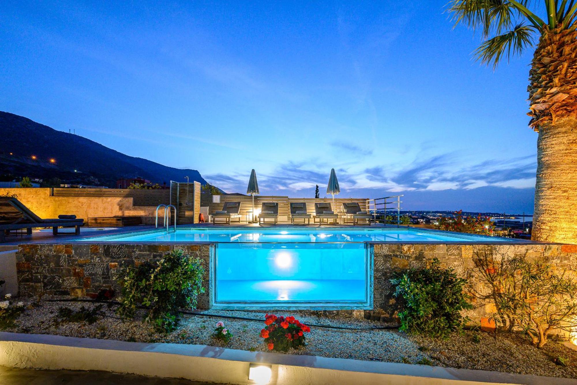 Queen's Gem Luxury - Heated Jacuzzi & Pool * Hersonissos (Crete)