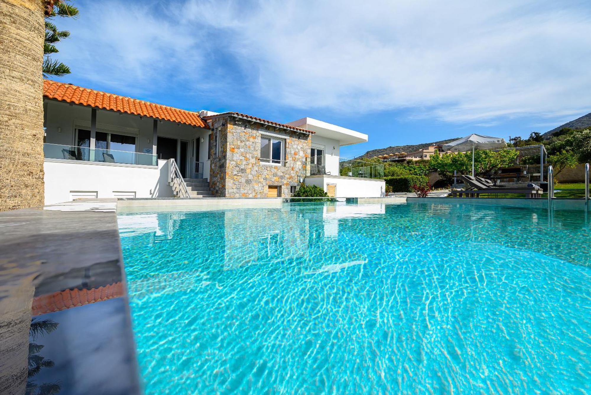 別墅 Queen's Gem Luxury - Heated Jacuzzi & Pool Hersonissos (Crete)